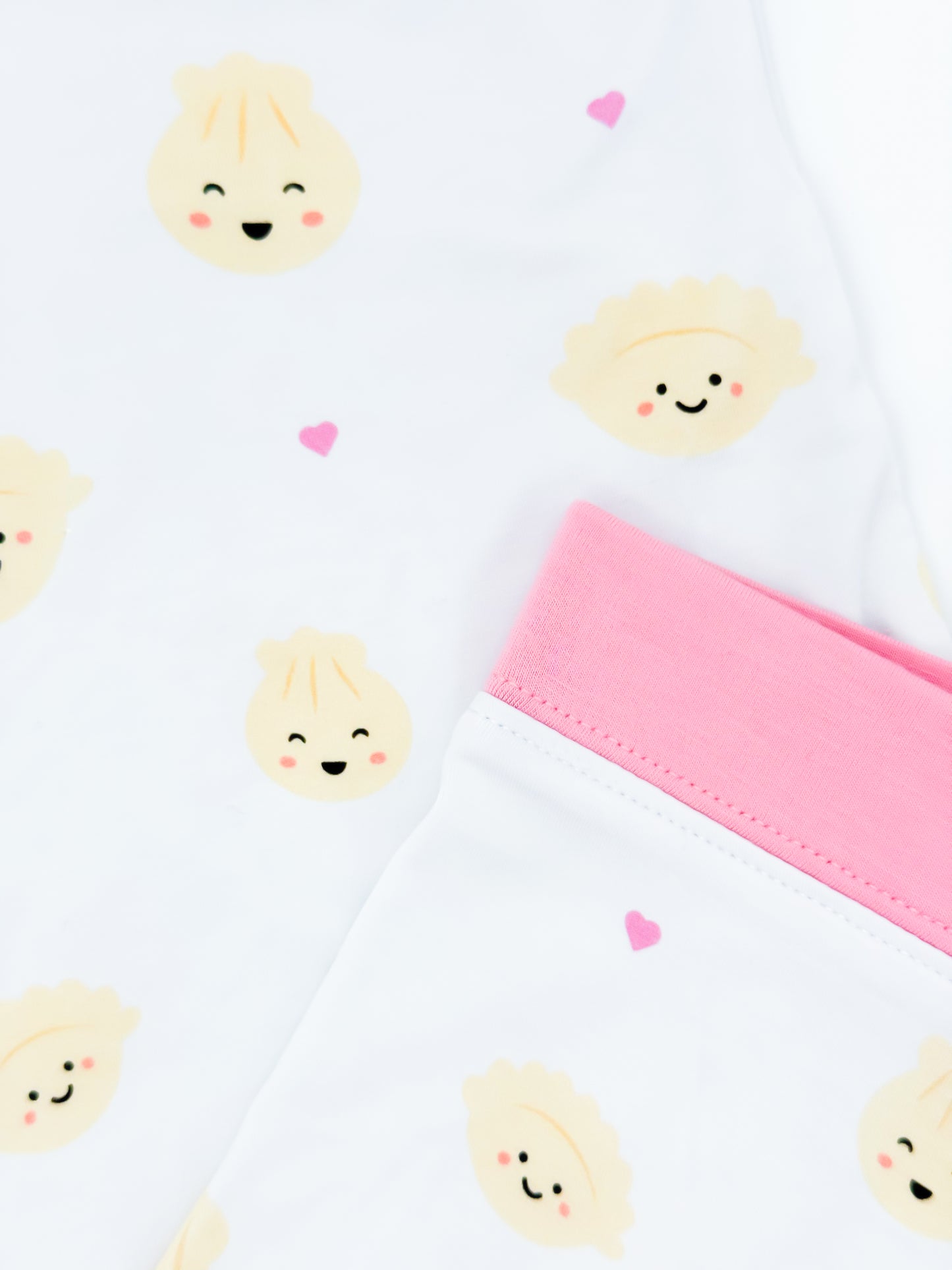 Cozy Dumpling Bamboo Two-Piece Sleep Set - Pink