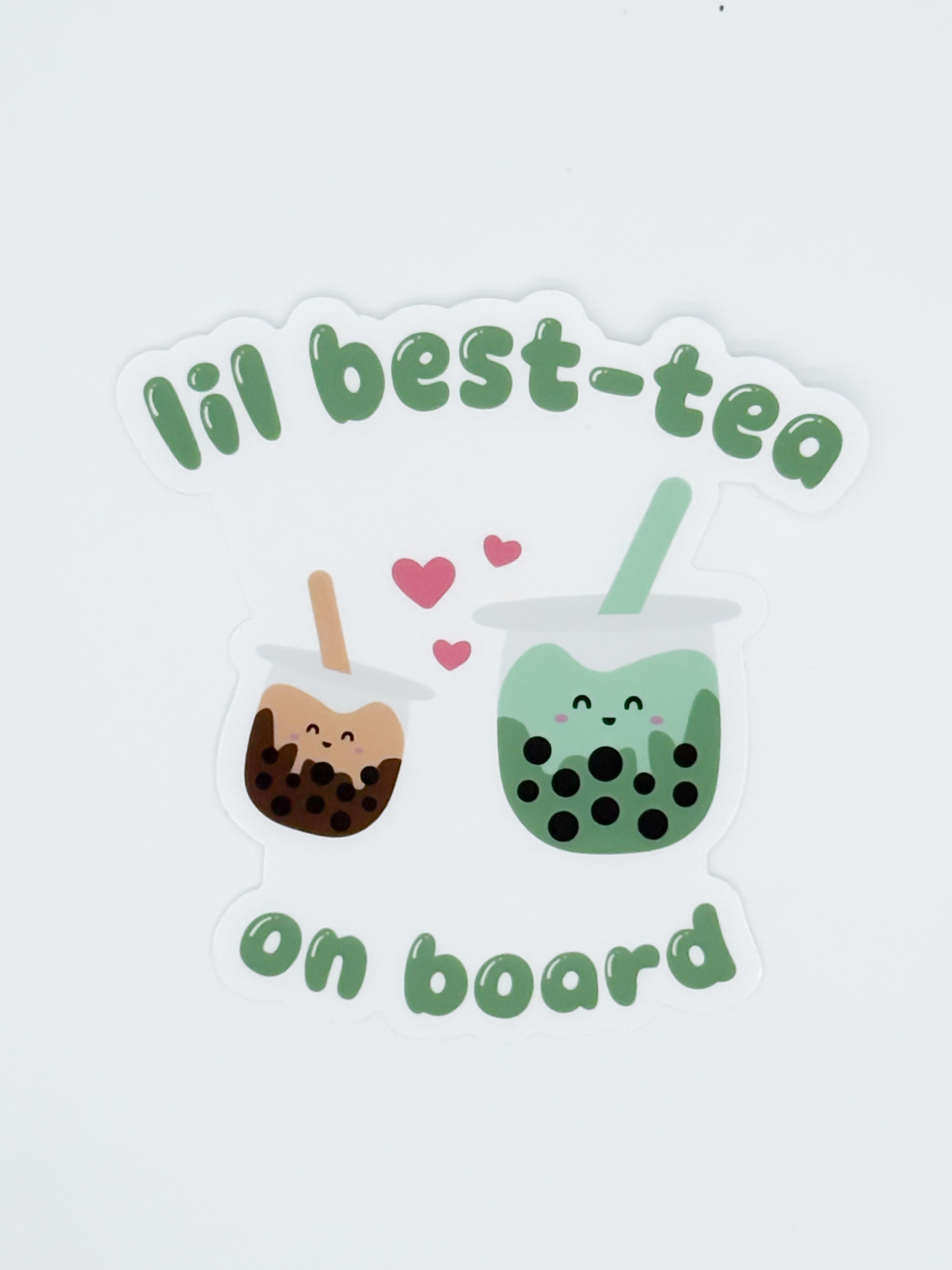 Lil' Best Tea on Board Sticker