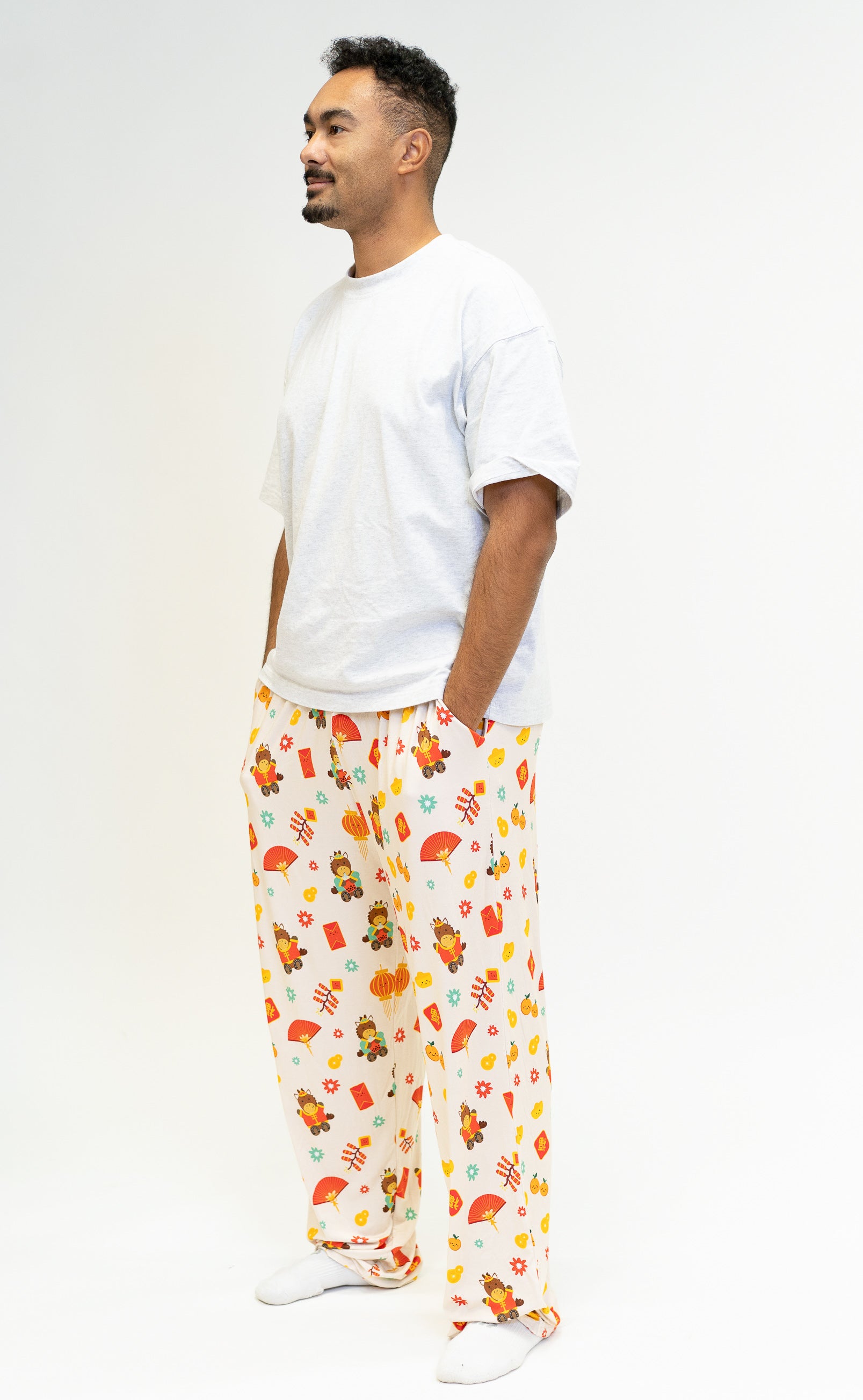 Lucky Horse Bamboo Mens Sleep Pants