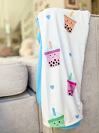 PRE-ORDER ONLY: Sweet Boba Dreams Toddler Blanket