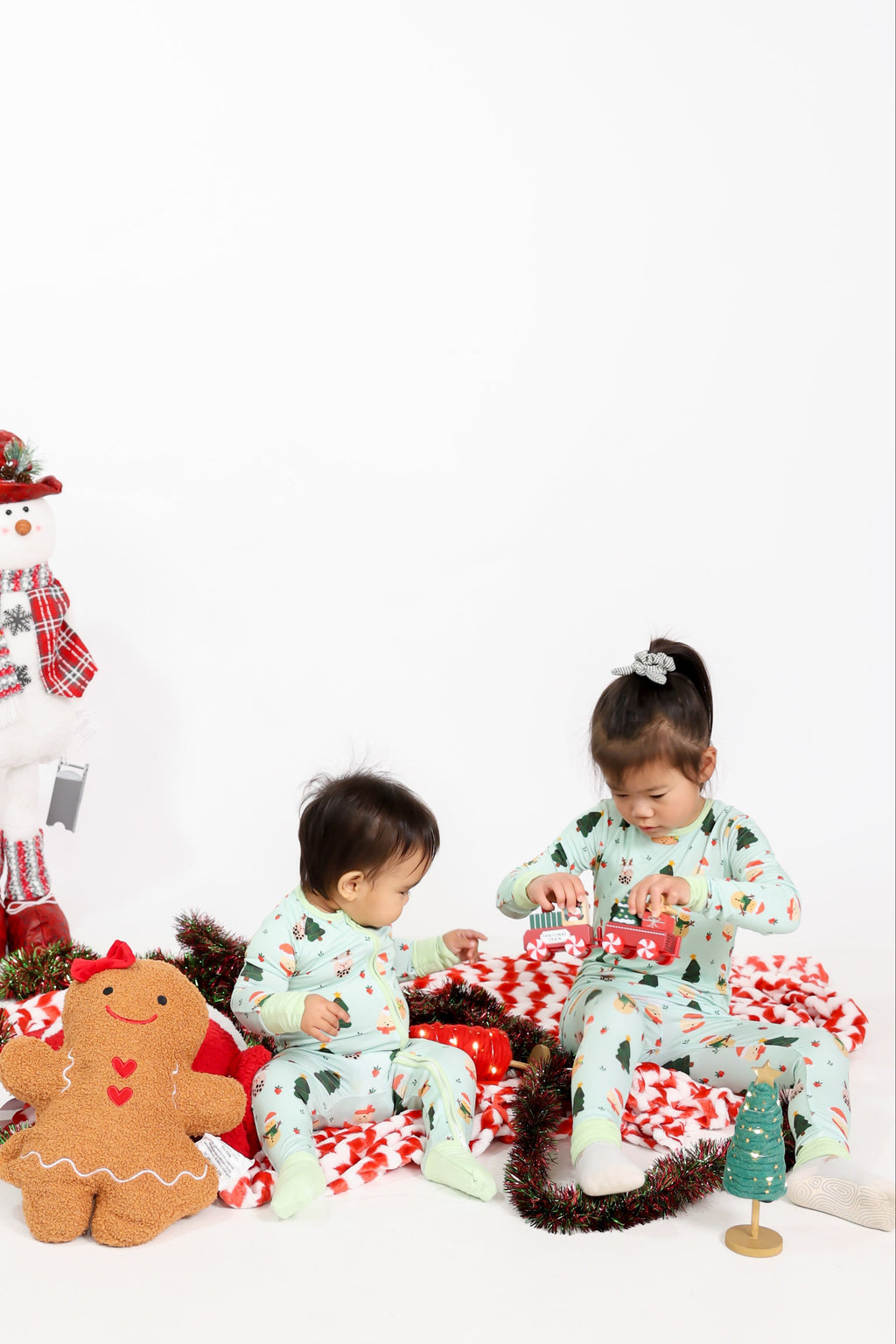 Seasons Eatings Bamboo Two-Way Zippy Pajamas