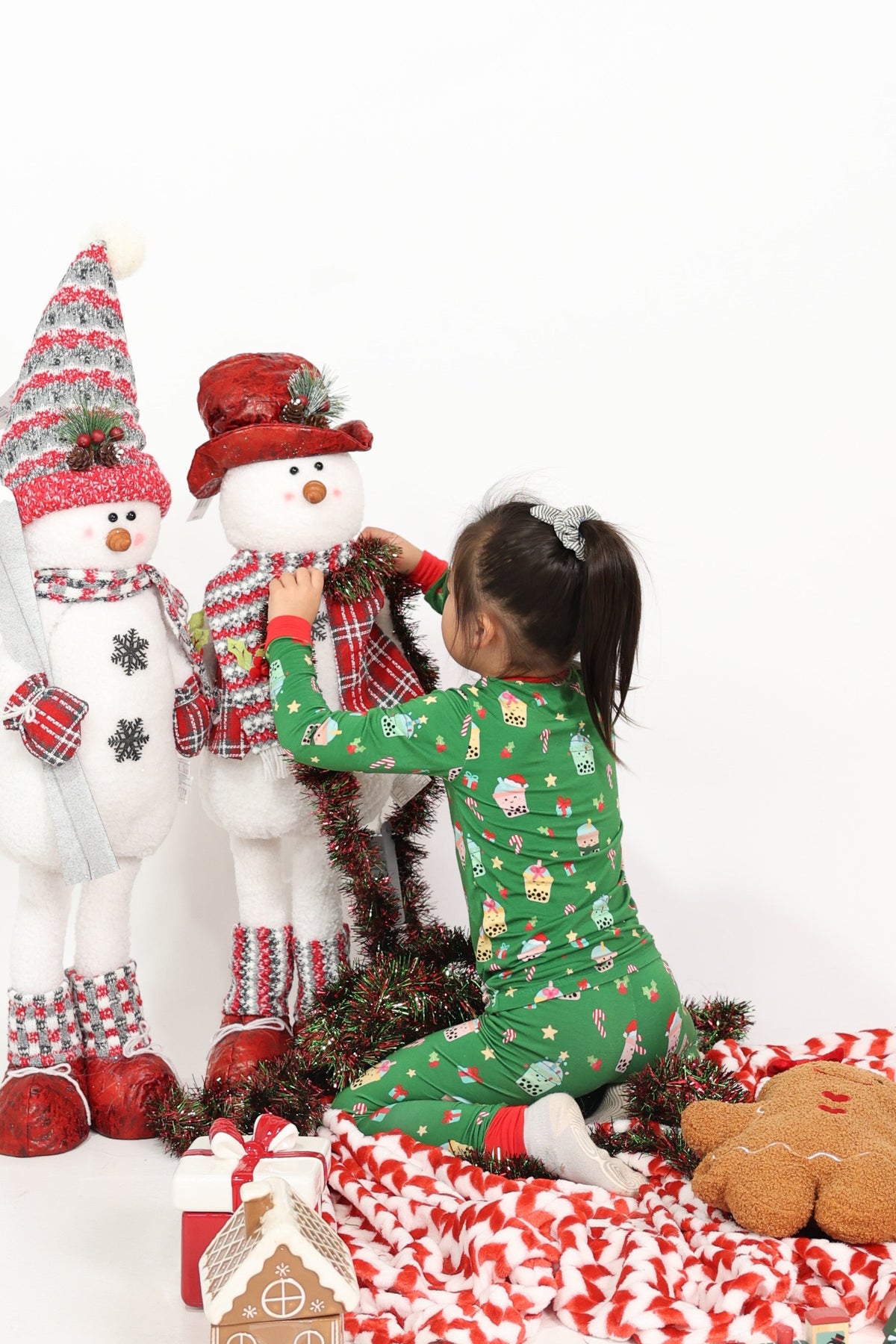 PRE-ORDER ONLY: 'Teas the Season 2.0 Bamboo Kids Two Piece Sleep Set - 2026