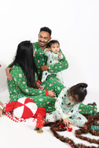 'Teas the Season Bamboo Mens 2 Piece Sleep Set