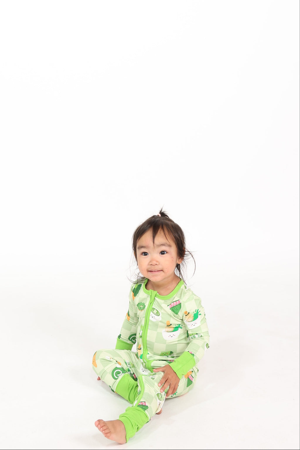 Love You So Matcha 2-Way Zippy Pajama