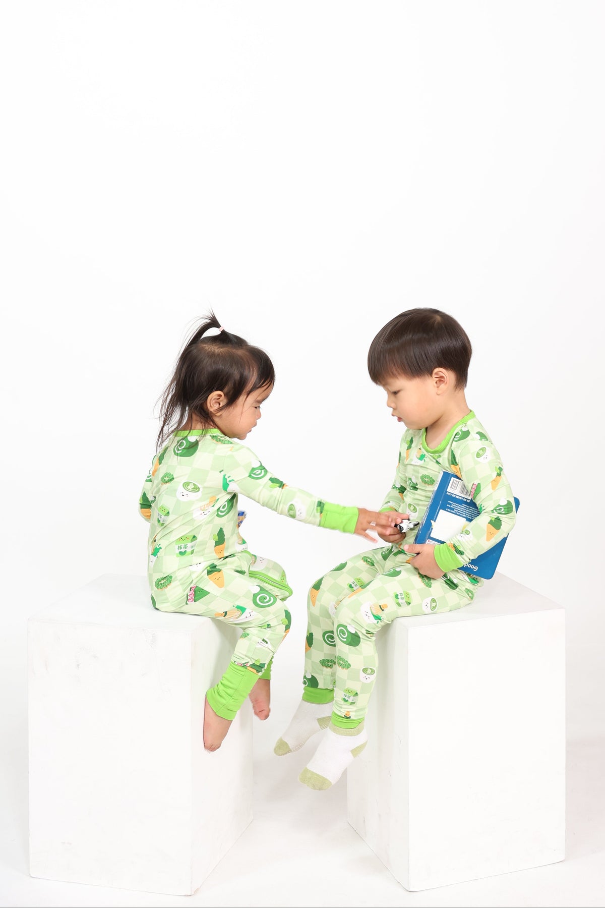 Love You So Matcha 2-Way Zippy Pajama