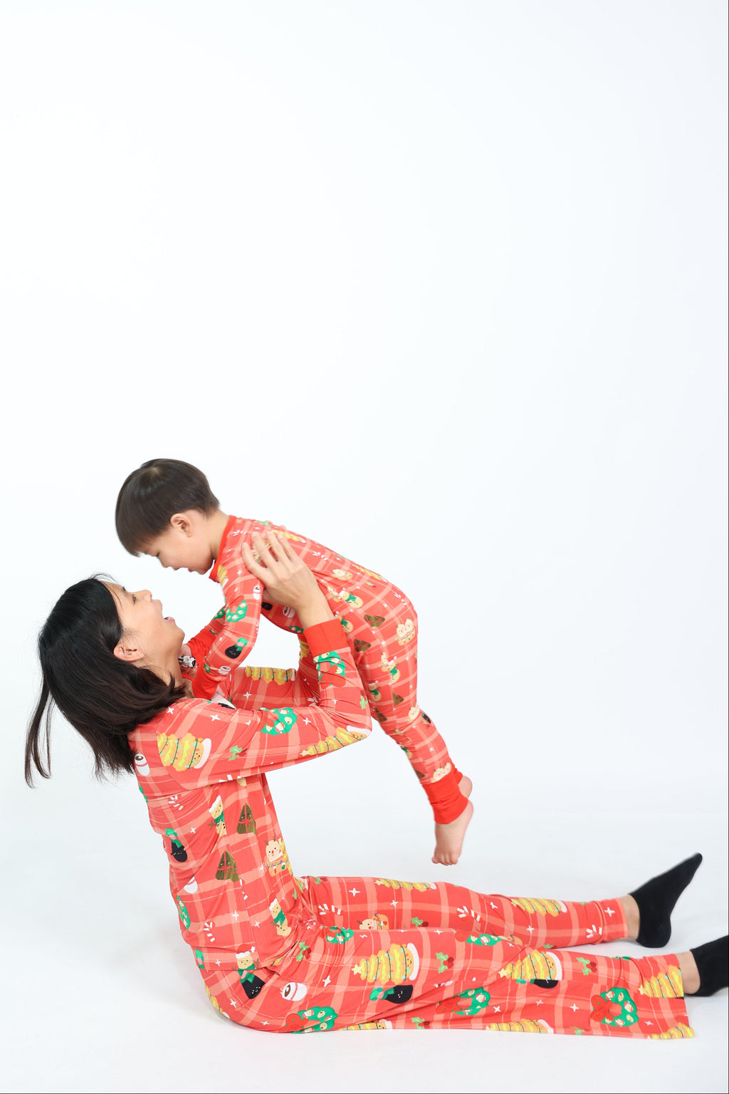 PRE-ORDER ONLY: Jingle Baos Bamboo Kids Two-Way Zippy Pajama
