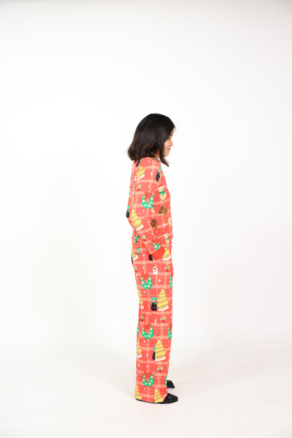 PRE-ORDER ONLY: Jingle Baos Bamboo Womens 2 Piece Sleep Set