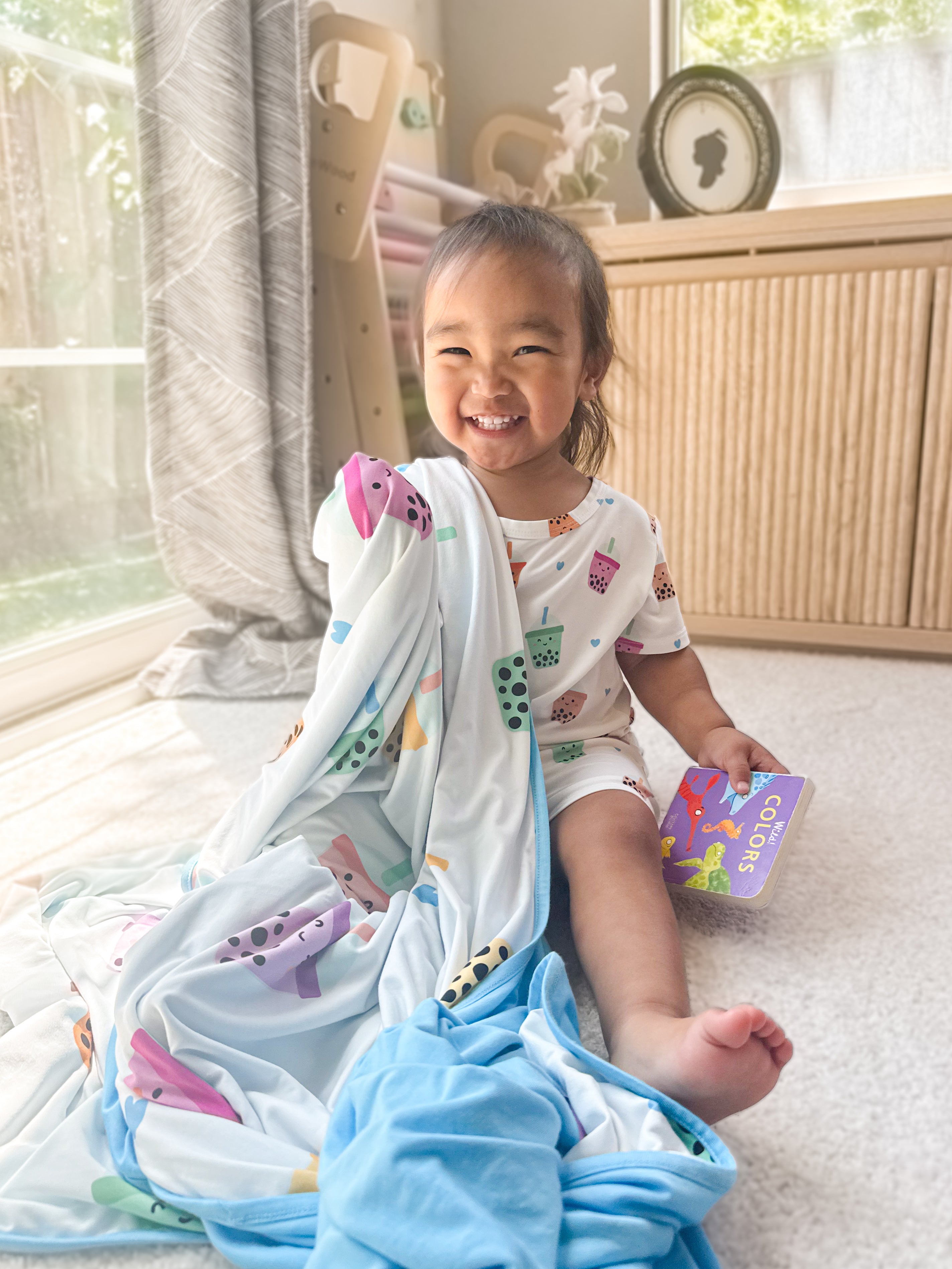 PRE-ORDER ONLY: Sweet Boba Dreams Toddler Blanket