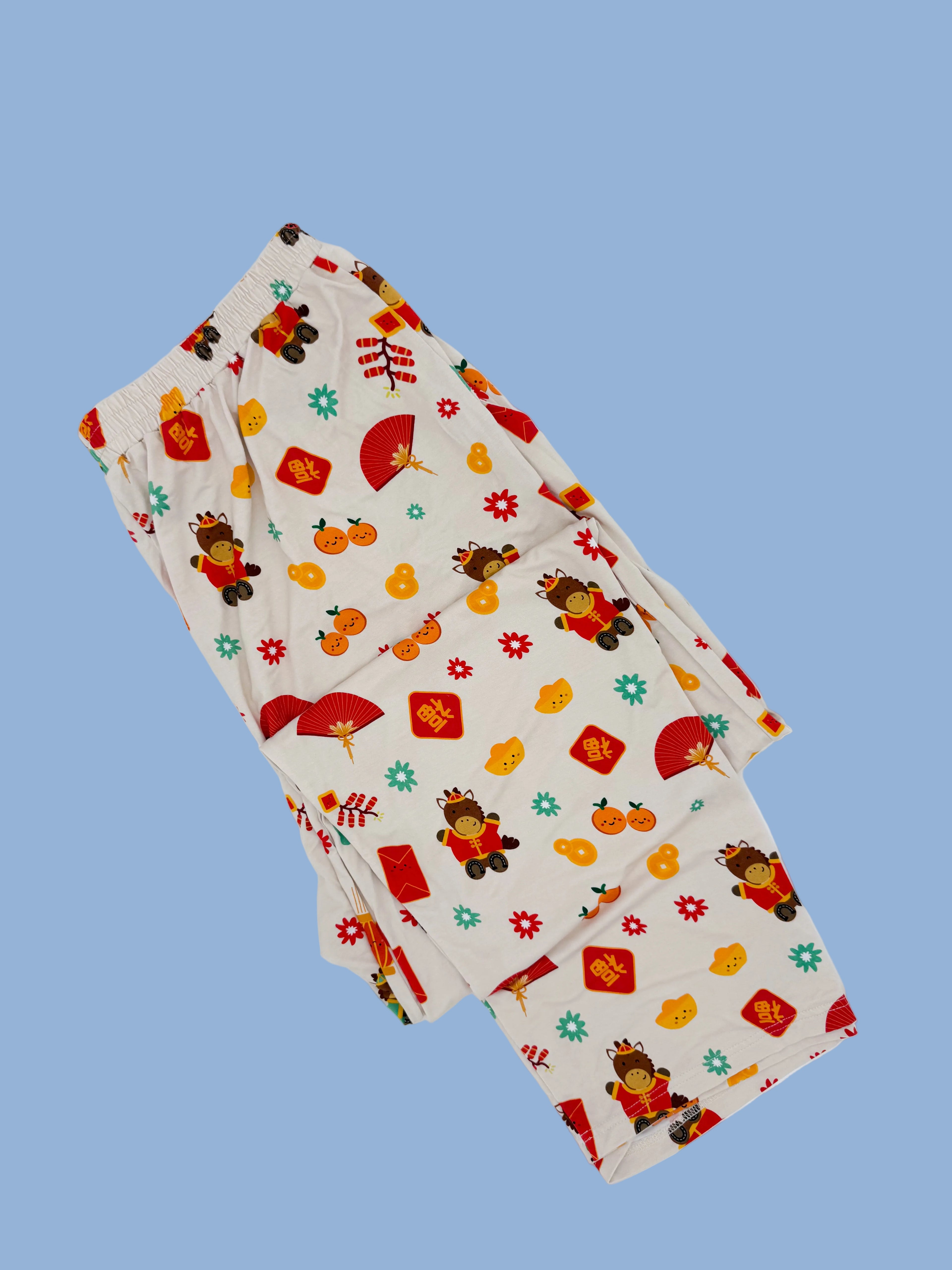 Lucky Horse Bamboo Mens Sleep Pants