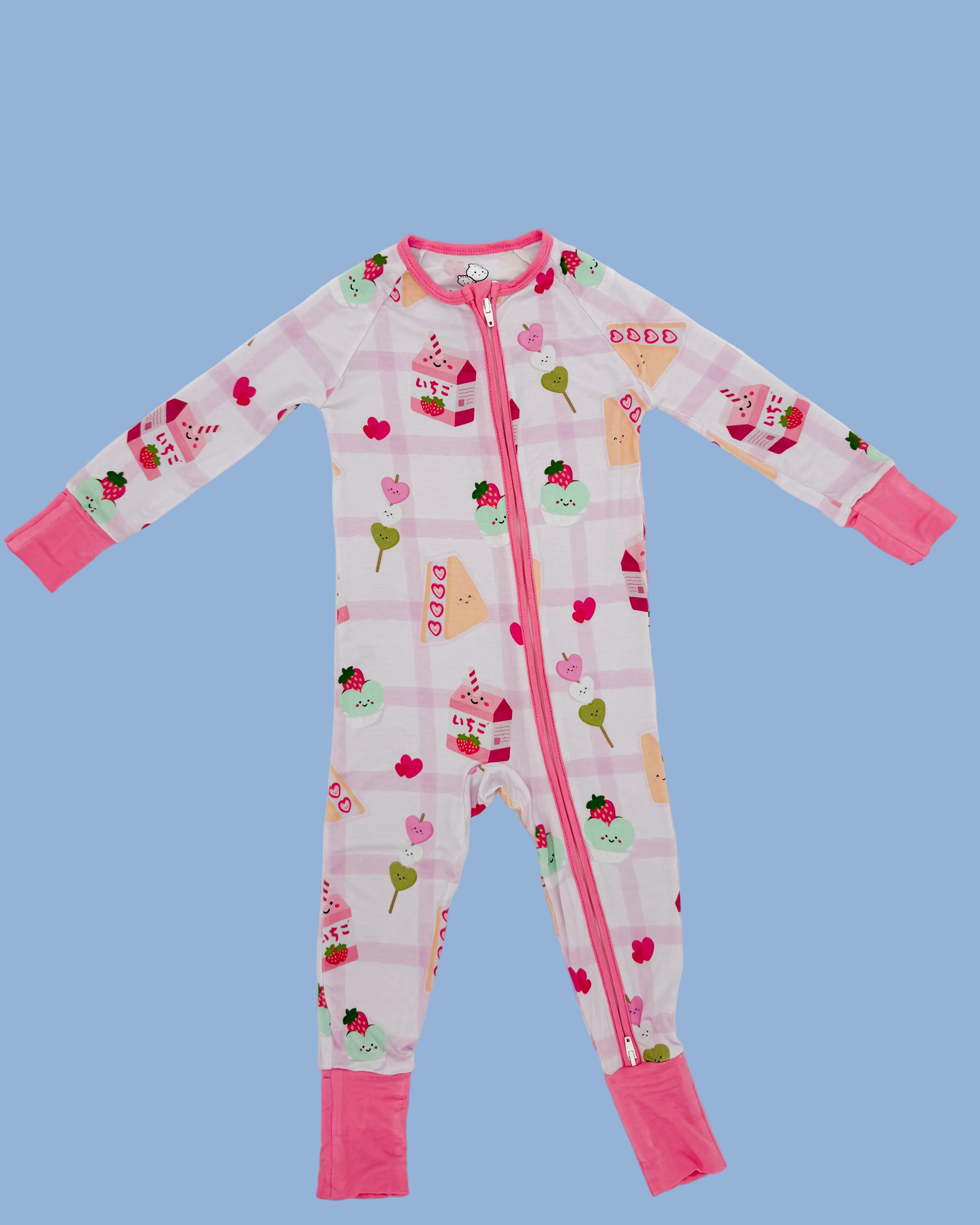 Ichigo Dreams Bamboo Two-Way Zippy Pajama