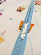 Sweet Boba Dreams 2.0 Bamboo Two-Way Zippy Pajamas