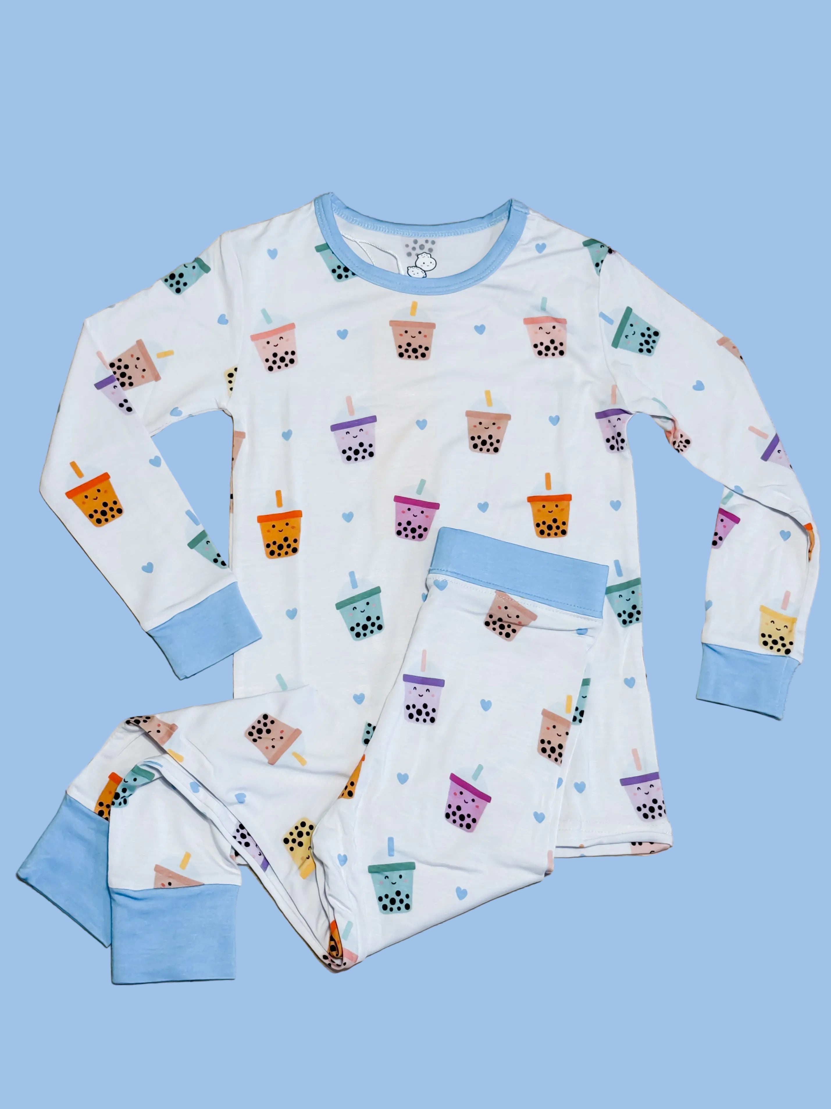 Sweet Boba Dreams 2.0 Bamboo Two-Piece Sleep Set