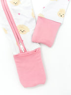 Cozy Dumpling Bamboo Two-Way Zippy Pajama - Pink