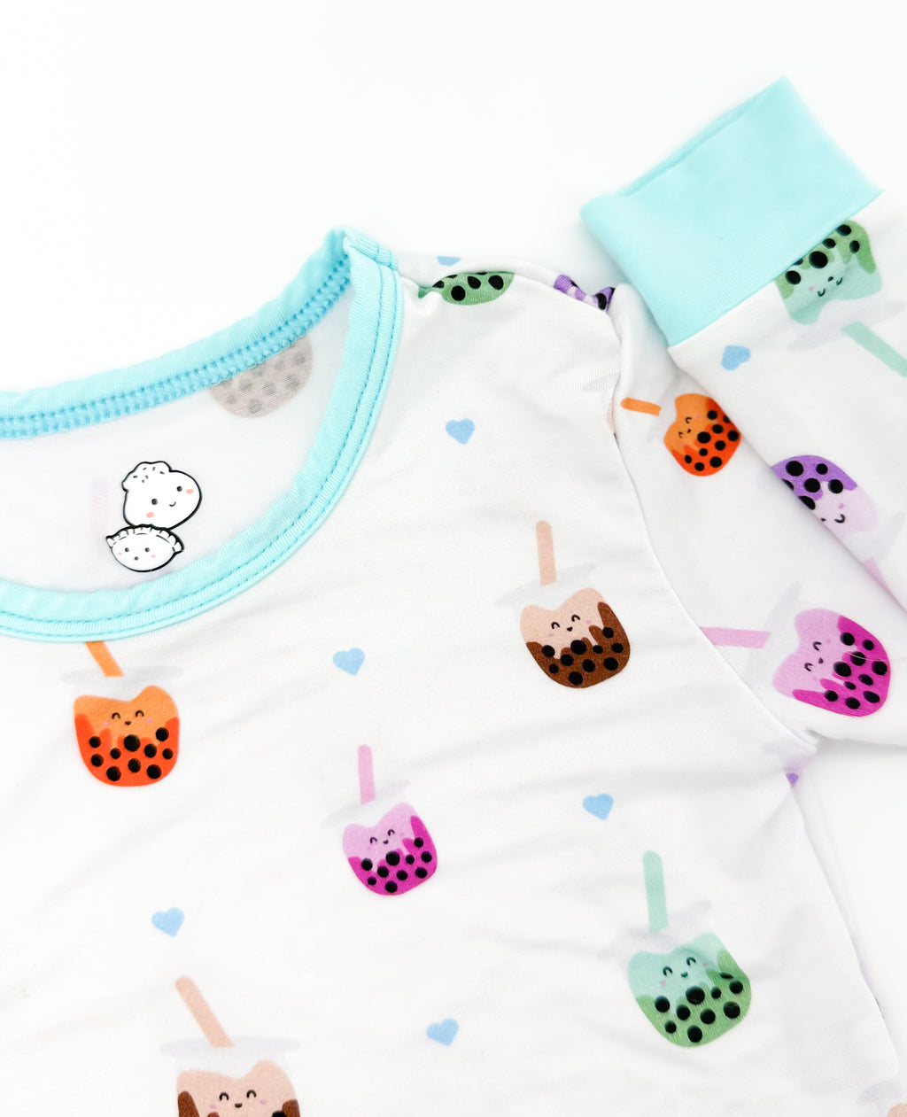 Sweet Boba Dreams Bamboo Two-Piece Sleep Set