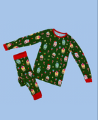 PRE-ORDER ONLY: 'Teas the Season 2.0 Bamboo Kids Two Piece Sleep Set - 2026