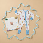 PRE-ORDER ONLY: Sweet Boba Dream Bedtime Bundle - 2-Way Zippy Pajama