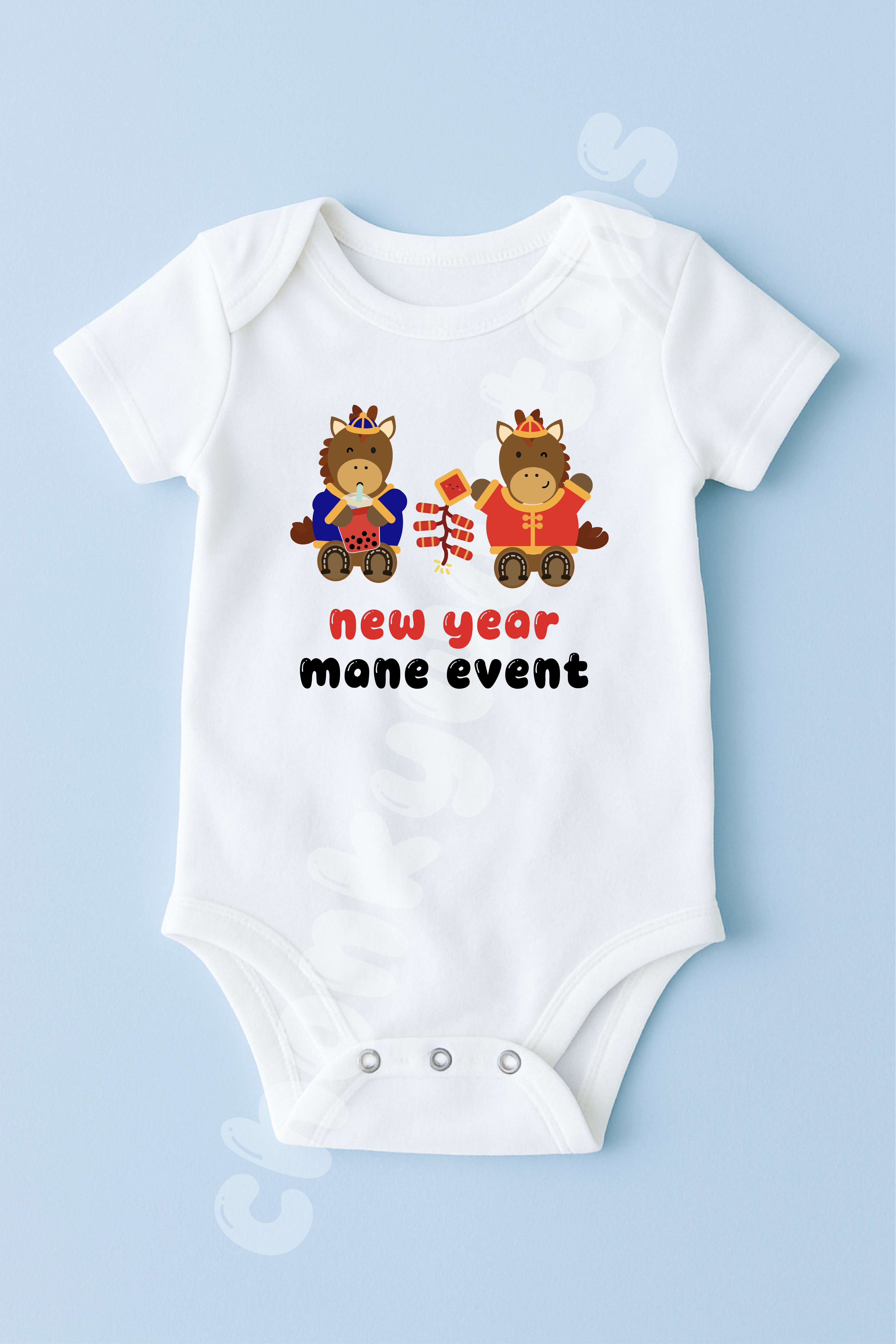 New Year Mane Event - Graphic Bodysuit