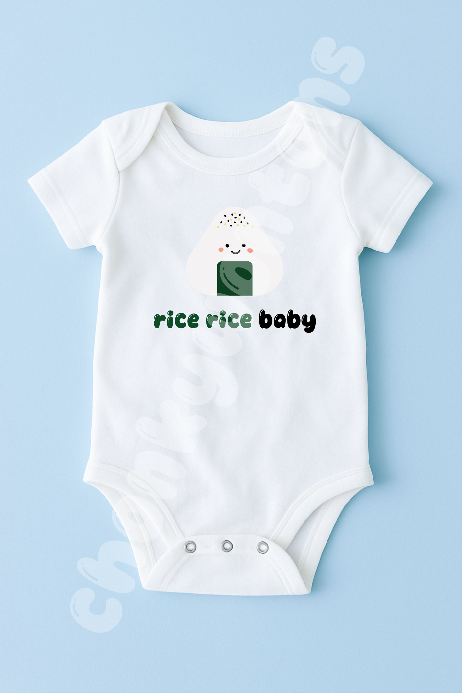 Rice Rice Baby - Graphic Bodysuit