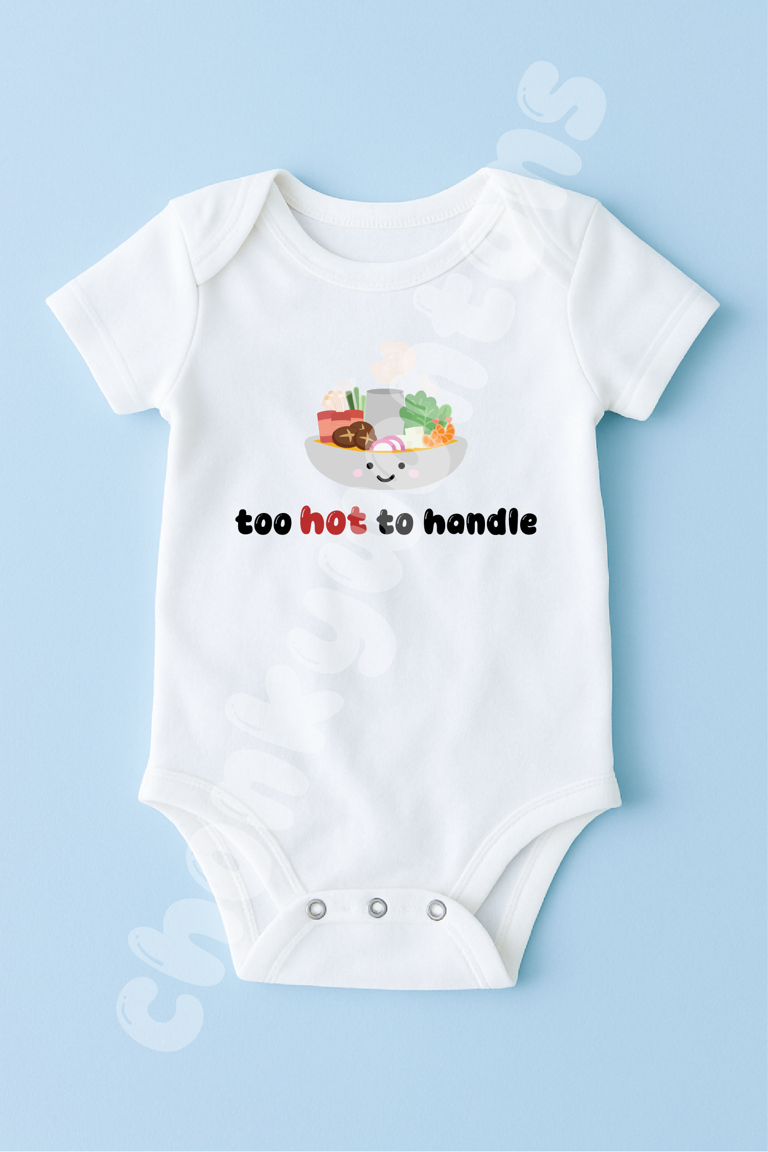 Too Hot to Handle - Graphic Bodysuit